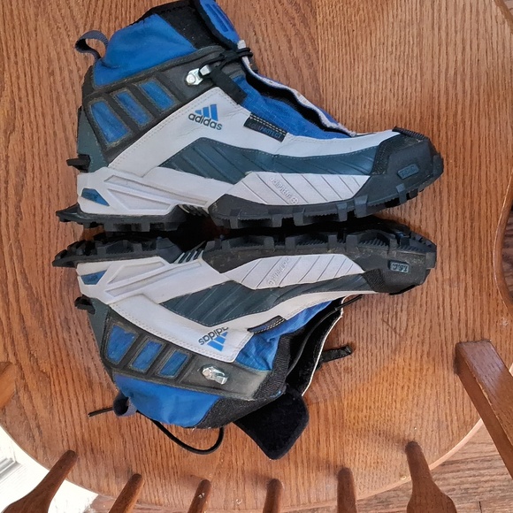 Adidas adiprene men's size 7 Blue and Gray high top sneakers - Picture 5 of 10